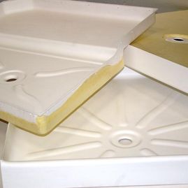 Bases de mousse pour bac à douche
